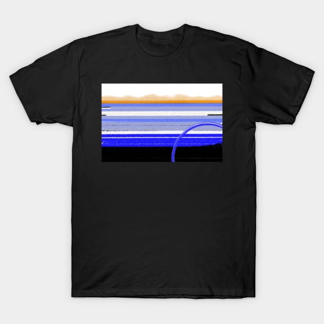 Abstract landscape digital painting T-Shirt by Recreation